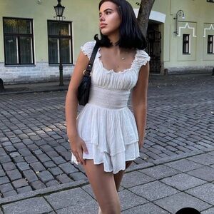 Love Galore White Romper